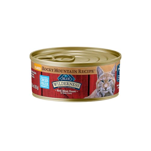 Wilderness Rocky Mountain Recipe Wet Cat Food Flakes (5.5 Ounce (Pack of 24))