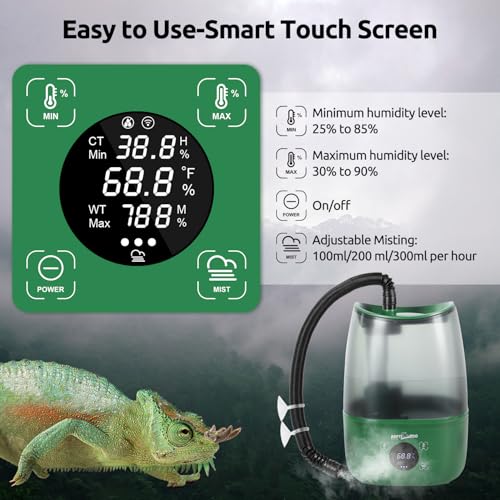 REPTIZOO Reptile Humidifier Fogger