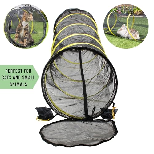 Outdoor Cat Enclosure for Indoor Cats (Fun Run Cat Tunnel)