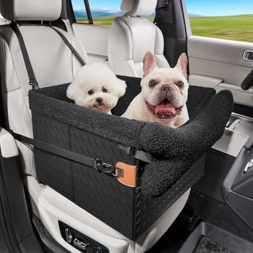 Dog Car Seats for Small Medium Dogs (Black / Medium Dog)