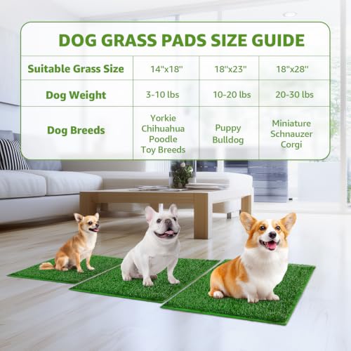 Dog Grass Pee Pads (14.1*18.1 inch)