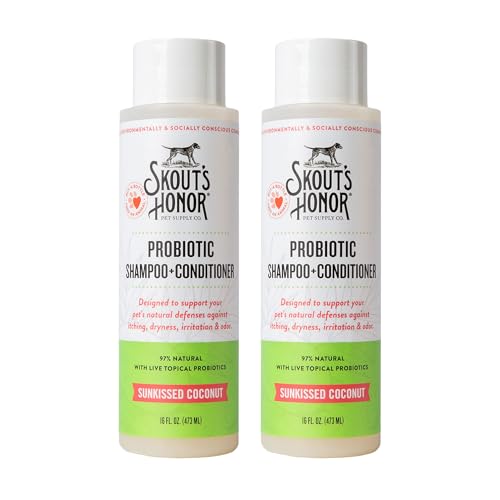Probiotic Dog Shampoo and Conditioner