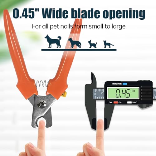 Dog Nail Clippers #767C w (Red)