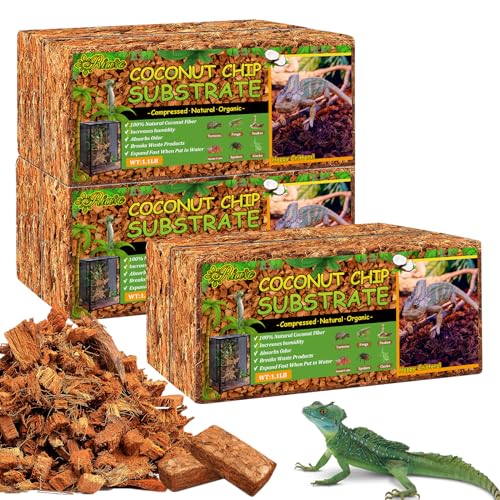 6Pack Coconut Husk Chip for Reptiles (6 Pack)