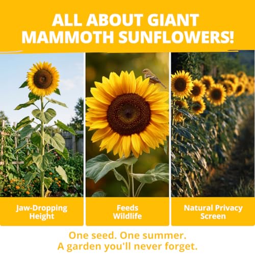 Giant Mammoth Sunflower Seeds
