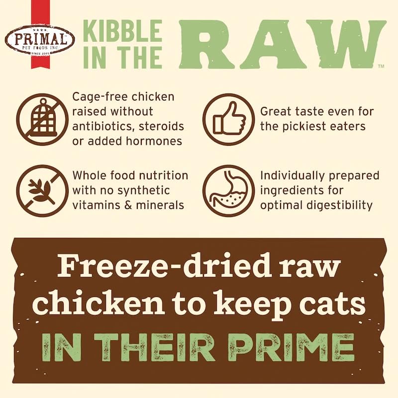 Primal Kibble in The Raw (1.5 Pound (Pack of 1))
