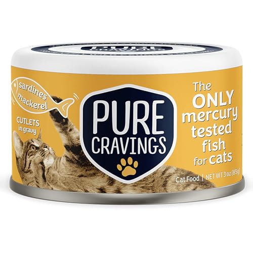 Wet Cat Food Canned Mackerel and Sardine Cutlets in Gravy