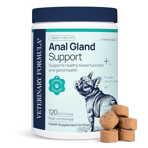 Anal Gland Support Chews for Dogs (120 Count / Anal Gland Support)