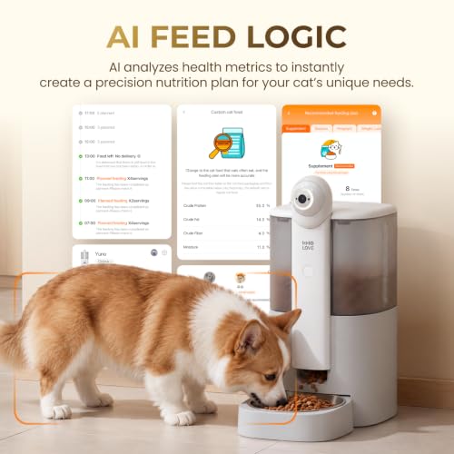 5L Automatic Dog Feeder with Camera