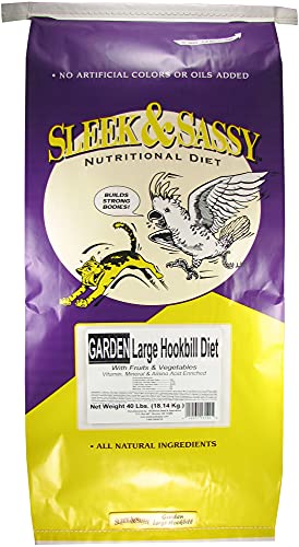 Garden Large Hookbill Parrot Food for Large Conures (40 Pound (Pack of 1))