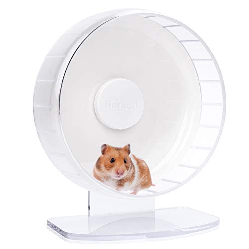 Super Silent Hamster Exercise Wheels (Medium / White)