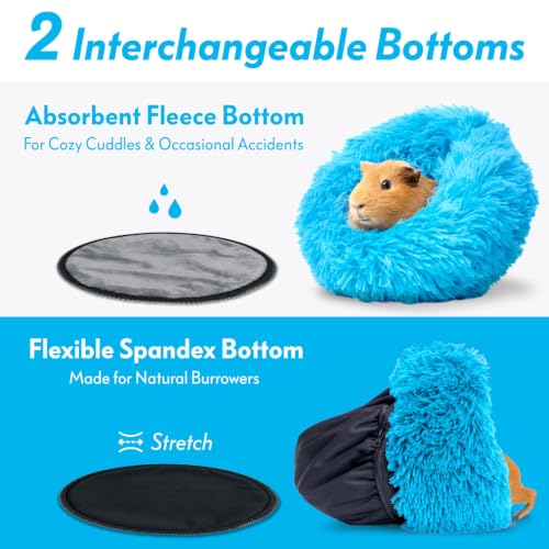 Furr O Burrowing Pet Bed Enrichment (Blue)