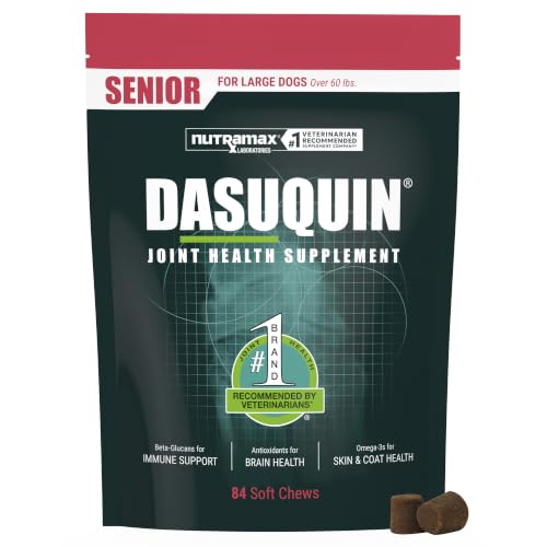 Nutramax Dasuquin Senior Joint Supplement for Large Dogs Soft Chews 84ct (Large Dog)