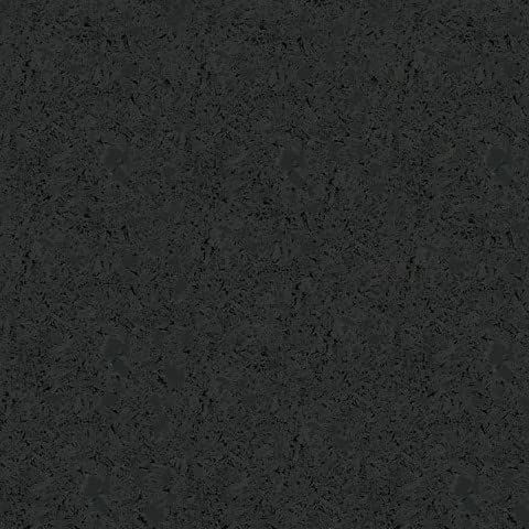 Extreme Rubber Gym Tiles (48" Long x 8" Wide Beveled Edge Ramp / Solid Black - Ramp)
