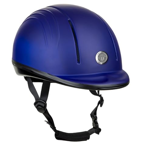 Starter Basic Horse Riding Helmet (Large / Royal)
