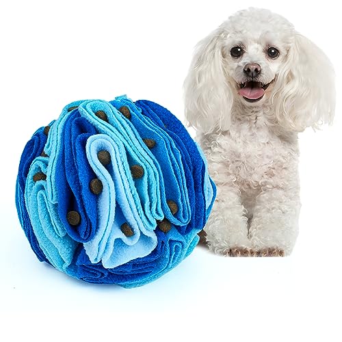 Pet Snuffle Ball (Ocean blue / 10cm)