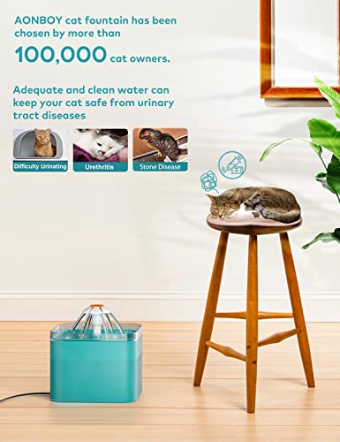 Cat Water Fountain for Drinking