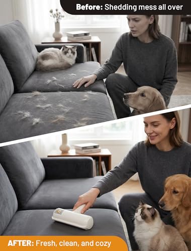 Pet Hair Remover Roller (A:white)