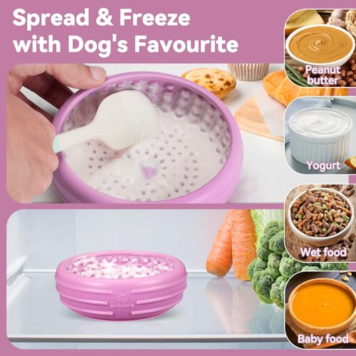 Dog Lick Bowl (XL / Pastel purple)