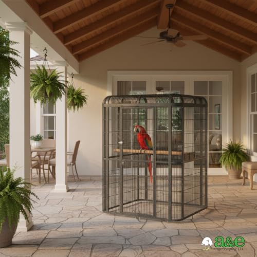 A&E Cage Co WI6262 Walk (62.0"L x 62.0"W x 79.0"H)