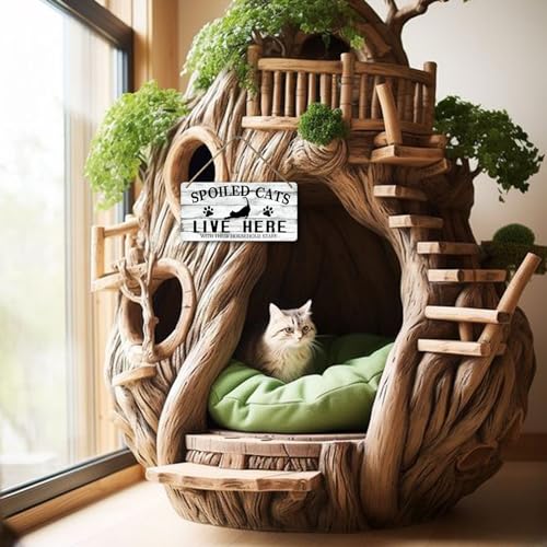 Spoiled Cats & Staff Welcome Sign (008)