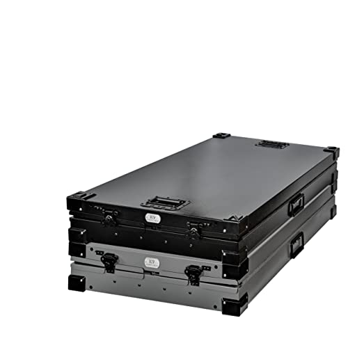 Aluminum Collapsible Dog Crate (Gray / 41.6"L x 29.7"W x 33.9"H)