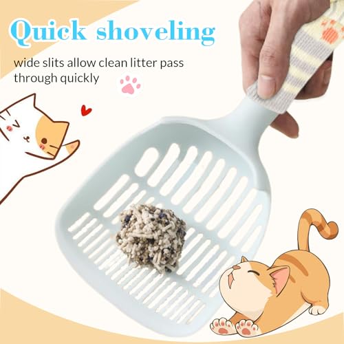 Cat Litter Scoop (Blue)