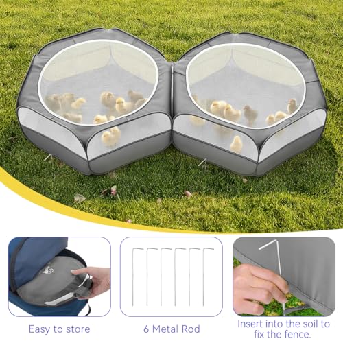 Small Animals Playpen (T-Classic Gray)