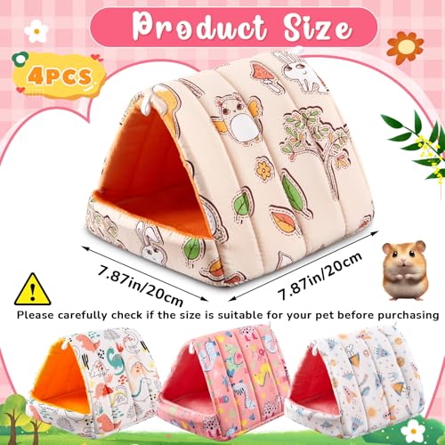 Guinea Pig Hideout Bed Washable House Cage (7.9 in / Cartoon)