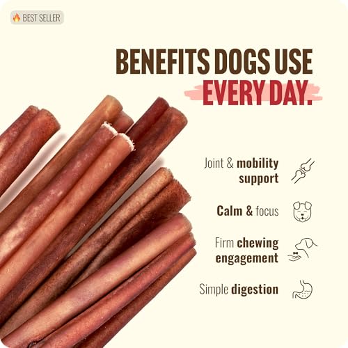 Odor Free Super Collagen Dog Chews (6" Standard - 20 Count)