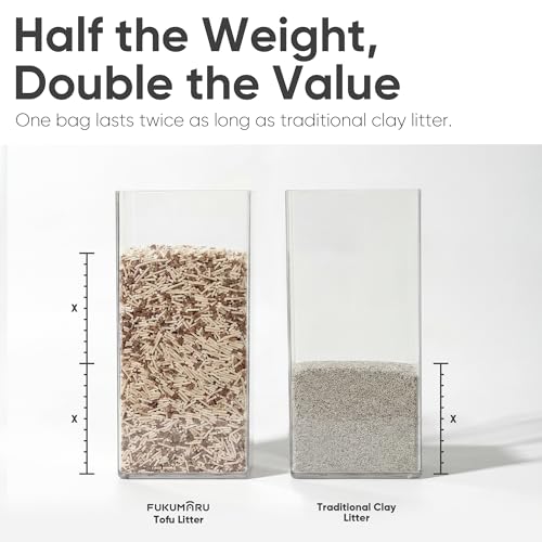 Tofu Cat Litter (12 lbs, 6 lb x 2 Bags)