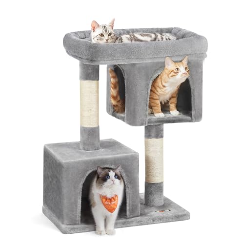 Cat Tree 33.1 (L (23.6"L x 15.7"W x 33.1"H) / Light Gray)