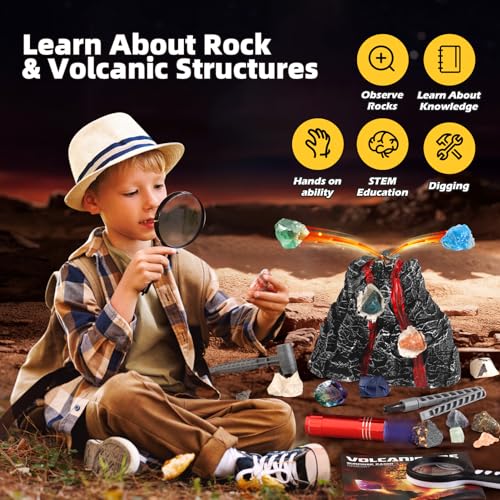 Volcano Dig Kits for Kids 4 (Volcano)