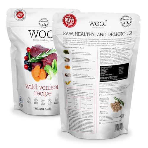 WOOF Freeze Dried Dog Food (35 Ounce (Pack of 1))