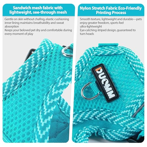 Cat Harness and Leash Set (Emerald / M)
