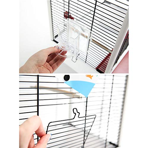 Bird Cage Stainless Steel Bird Cage Thrush Pigeon Villa Parrot Cage Large Bird Cage Bird Cages (C)