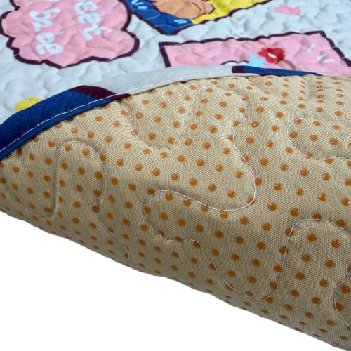 36"x36" Reusable Playpen Training Pad for Puppies (Pink Rabbit / 36"x36" (1 Pack))