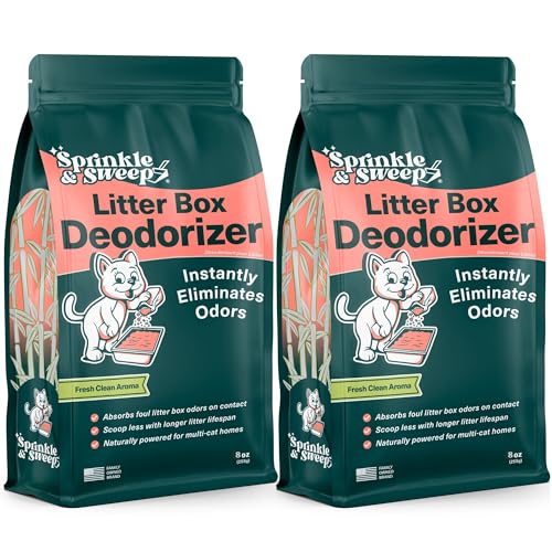 Litter Box Deodorizer (2 Pack)