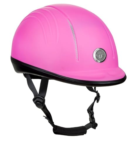 Starter Basic Horse Riding Helmet (Small / Hot Pink)