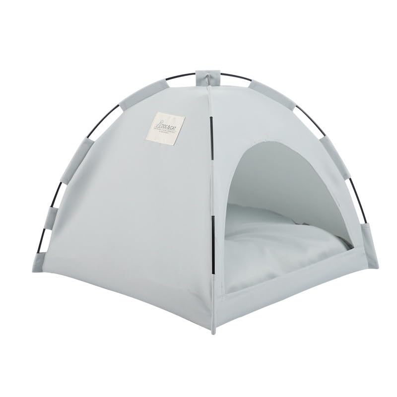 Premium Cat Tent for Indoor & Outdoor Use (Slate Gray / 15.7×15.7 in)