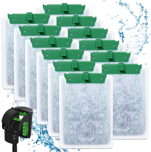 12PCS Medium Filter Cartridges Compatible with Tetra Whisper Bio (Medium,12 Pack)