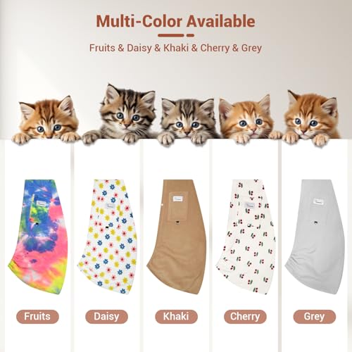 Hands Free Cat Sling Carrier (Fruits / 26.6"L x 14.2"W x 22.4"H)