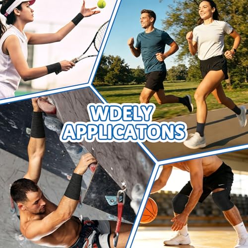 12PCS Self Adherent Bandage (Black)