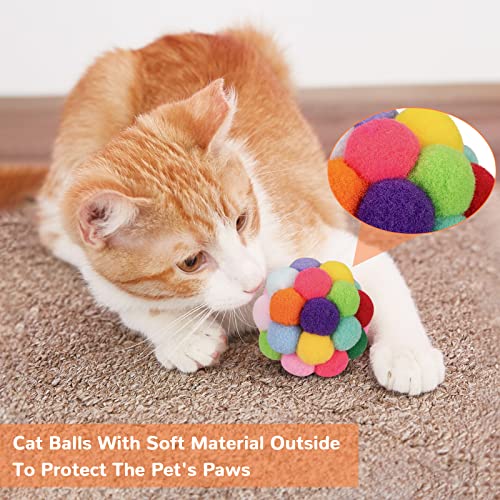 Cat Toys Balls with Bells Inside (1.6 Inches)