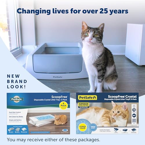 ScoopFree Crystal Litter Tray Refills (6-Pack)