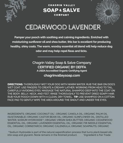 Certified Organic Dog Shampoo and Conditioner