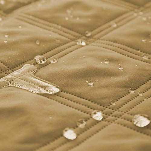 Waterproof Dog Bed Cover Pet Blanket with Anti (52x82 Inch (Pack of 1) / Sand)