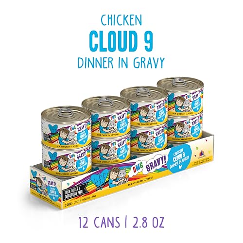 B.F.F. OMG Best Feline Friend Oh My Gravy! (2.8 Ounce (Pack of 12))