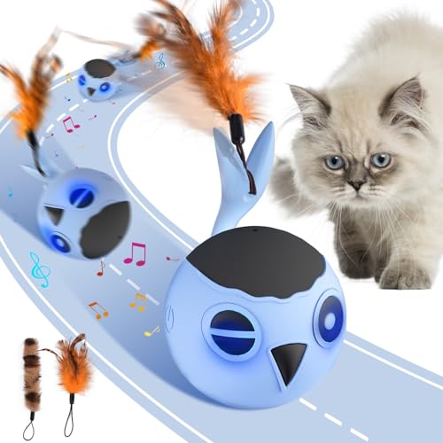 Cat Toys Ball (Sky- Blue)