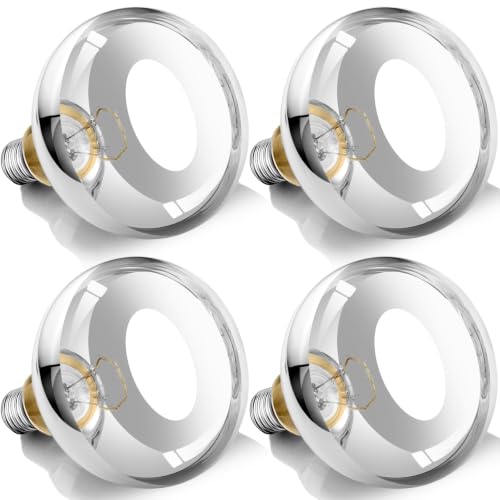 250W Clear Heat Lamp Bulbs (White / 4 Pack)